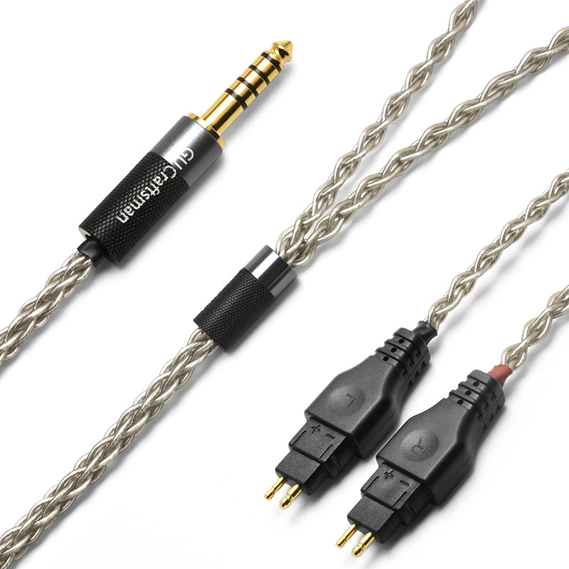6N Single-Crystal Silver Headphone Upgrade Cable for SENNHEISER HD 660S2, HD 650, HD 660S, HD 600