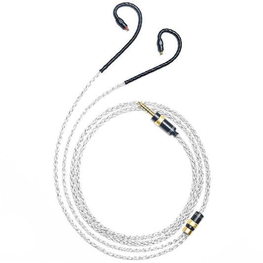6N Single-Crystal Silver and Graphene Hybrid-Braided IEM Upgrade Cable for Westone Pro X10, Pro X20, Pro X30, Pro X50, MACH10, MACH20, MACH30, MACH40, MACH50, MACH60, MACH70, MACH80