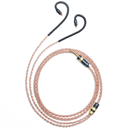 6N Single-Crystal Copper and Graphene Hybrid-Braided IEM Upgrade Cable for Westone Pro X10, Pro X20, Pro X30, Pro X50, MACH10, MACH20, MACH30, MACH40, MACH50, MACH60, MACH70, MACH80