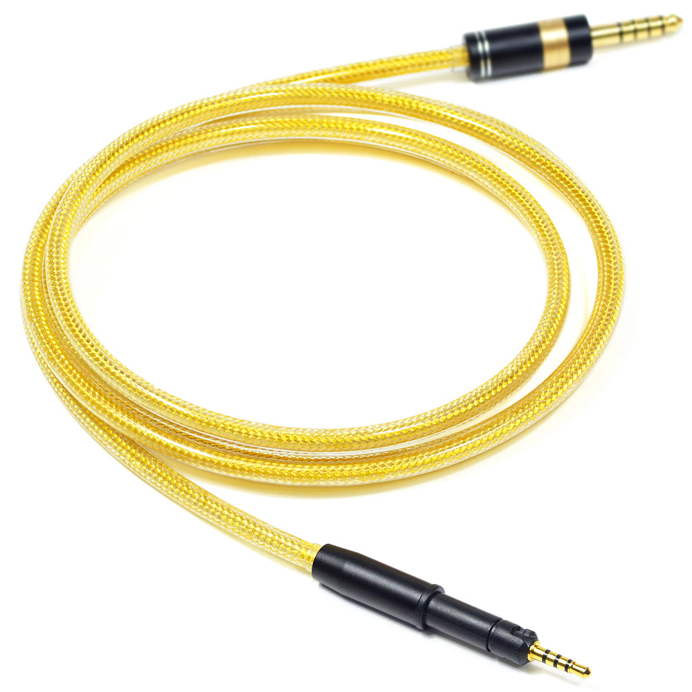 6N Silver-Plated Oxygen-Free Copper Headpnone Upgrade Cable with Metal Shielding Layer for SENNHEISER HD599, HD560S, HD505, HD569, HD599 SE, HD550, HD400S, HD400 PRO