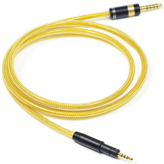 6N Silver-Plated Oxygen-Free Copper Headpnone Upgrade Cable with Metal Shielding Layer for SENNHEISER MOMENTUM 1, MOMENTUM 2, MOMENTUM 3