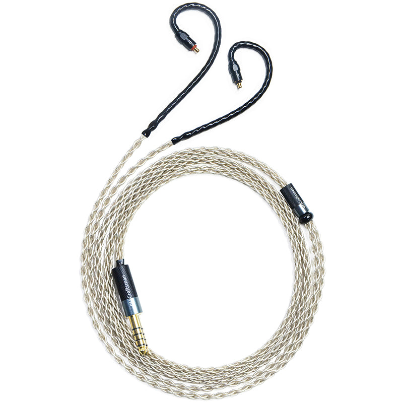T2 Connector 6N Single-Crystal Silver IEM Upgrade Cable for Westone Pro X10, Pro X20, Pro X30, Pro X50, MACH10, MACH20, MACH30, MACH40, MACH50, MACH60, MACH70, MACH80