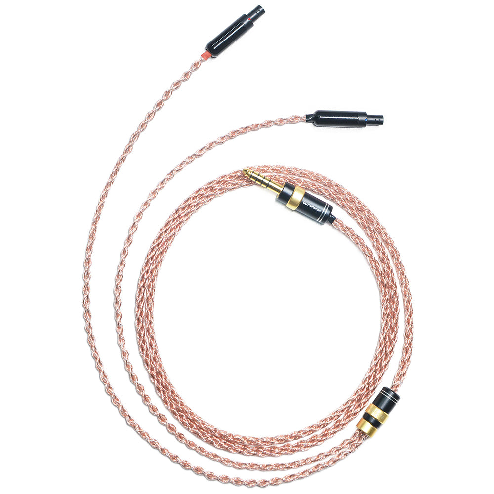 6N Single-Crystal Copper and Graphene Hybrid-Braided Headphone Upgrade Cable for SENNHEISER HD 800, HD 800 S, HD 820