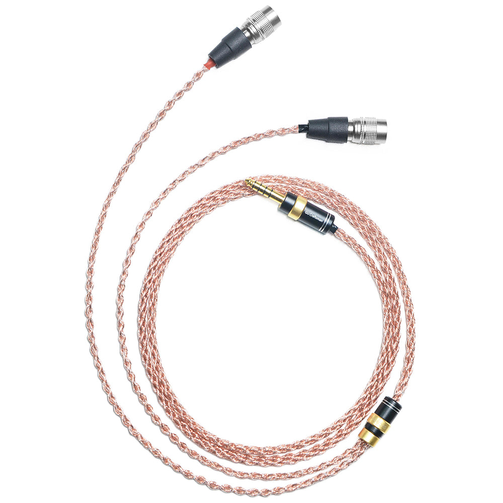 6N Single-Crystal Copper and Graphene Hybrid-Braided Headphone Upgrade Cable for Dan Clark Aeon 2, AEON 2 Noire, AEON RT, STEALTH, EXPANSE, E3, NOIRE X, NOIRE XO, Aeon 2 Closed, ETHER C Flow, ETHER 2