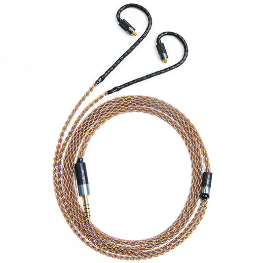 MMCX 6N Single-Crystal Copper IEM Upgrade Cable for SHURE SE846, SE535, Beyerdynamic DT 70 IE, DT 71 IE, DT 72 IE, DT 73 IE, Astell&Kern AK T9iE, AK T8iE Mk II, AK T8iE, Campfire Audio Iris, Grand Luna, Clara, Astrolith, Stellar Horizon, Vega, ATLAS