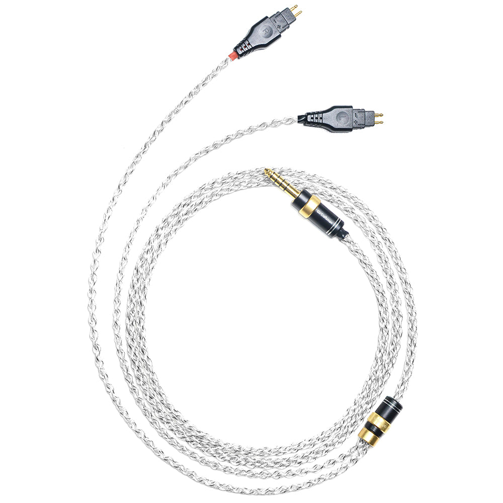 6N Single-Crystal Silver and Graphene Hybrid-Braided Headphone Upgrade Cable for SENNHEISER HD 660S2, HD 650, HD 660S, HD 600