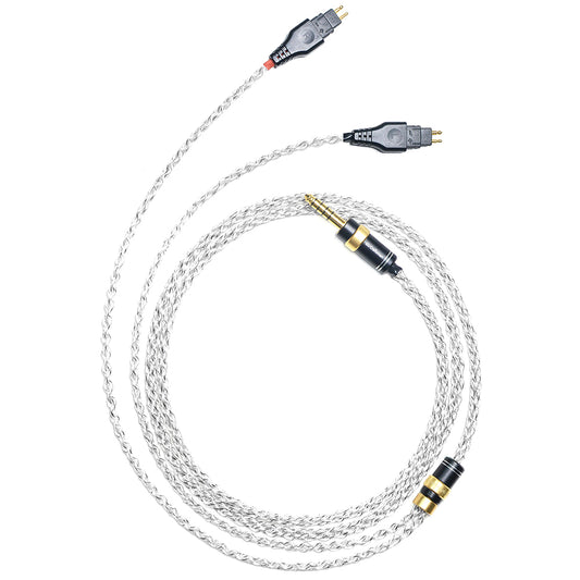 6N Single-Crystal Silver and Graphene Hybrid-Braided Headphone Upgrade Cable for SENNHEISER HD 660S2, HD 650, HD 660S, HD 600