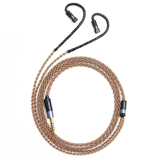 6N Single-Crystal Copper IEM Upgrade Cable for QDC Anole V14, Anole VX, Anole V6, Gemini, Tiger, Folk, Debut, V3 II, 8Pro, 4Pro, Dmagic 3D, Fusion, Live, HiFi, MASTER
