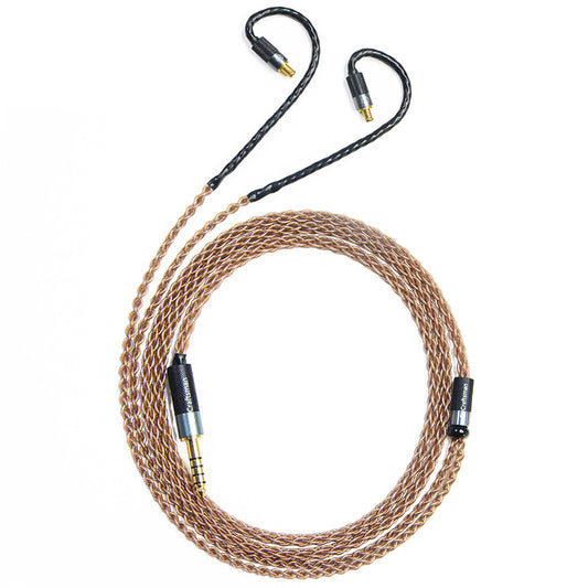 6N Single-Crystal Copper IEM Upgrade Cable for Audio-Technica ATH-LS300is, ATH-LS400is, ATH-LS200is, ATH-E70, ATH-E50, ATH-E40, ATH-LS70is