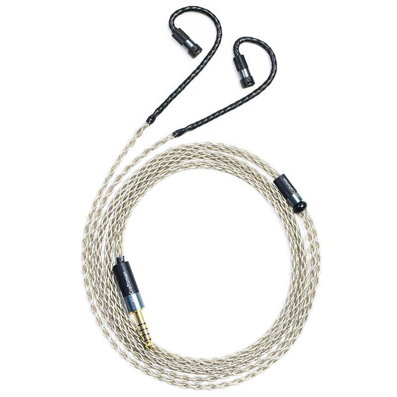 6N Single-Crystal Silver IEM Upgrade Cable for SENNHEISER IE8, IE8i, IE80, IE80S