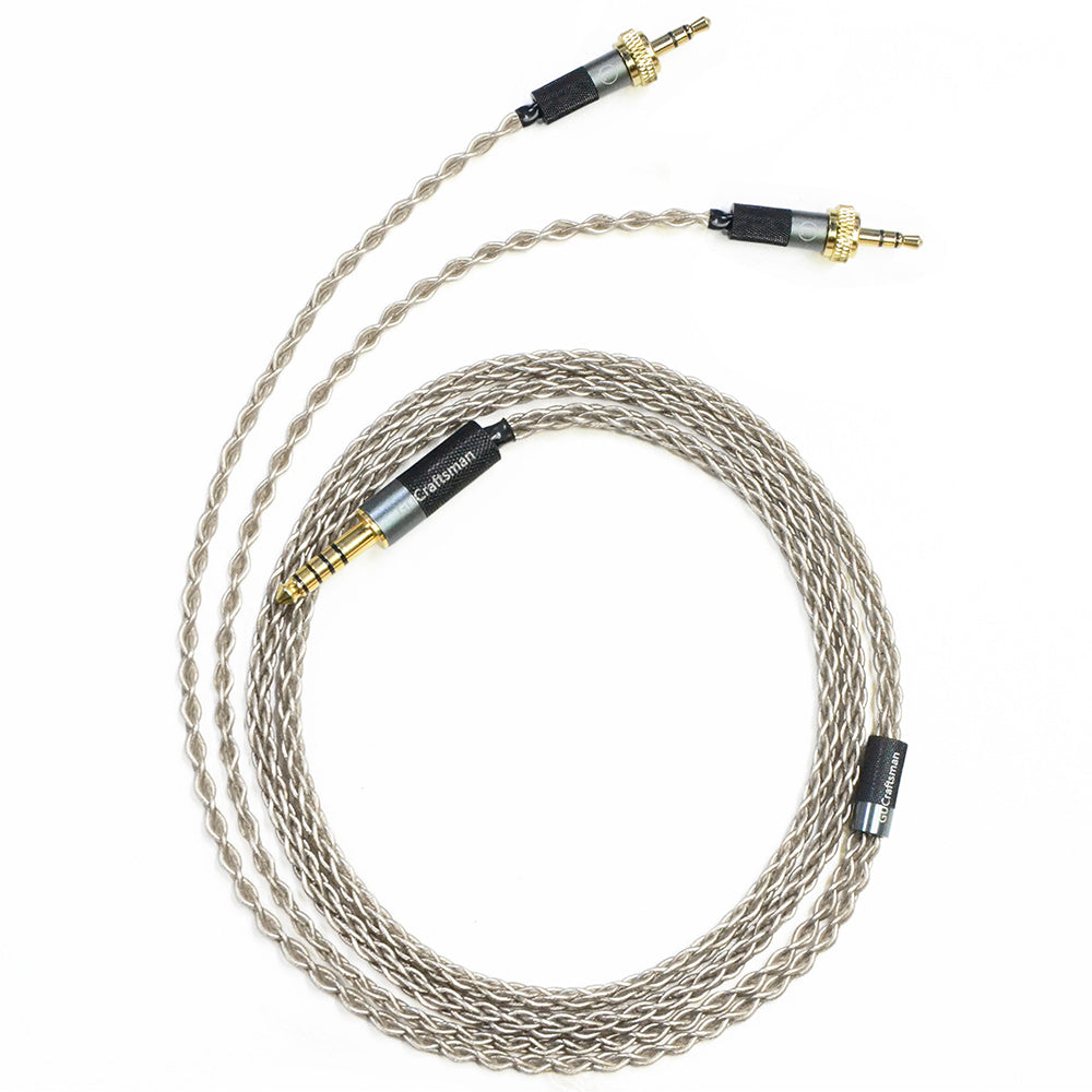 6N Single-Crystal Silver Headphone Upgrade Cable for Sony MDR-Z7, MDR-Z7M2, MDR-Z1R