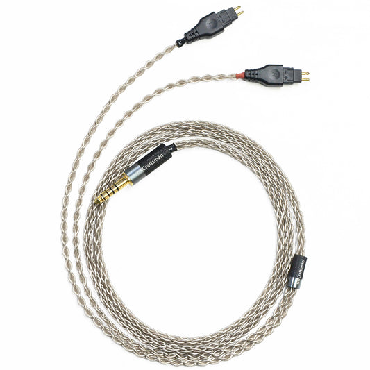 6N Single-Crystal Silver Headphone Upgrade Cable for SENNHEISER HD 660S2, HD 650, HD 660S, HD 600