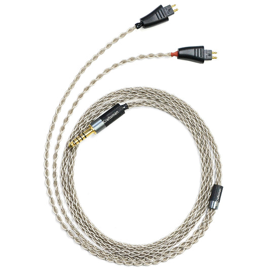 6N Single-Crystal Silver Headphone Upgrade Cable for Fostex TH1100RP, TH1000RP, TH909, TH900mk2, TH808, TH616, TH610