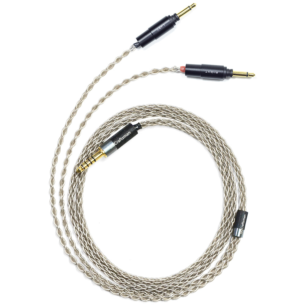 6N Single-Crystal Silver Headphone Upgrade Cable for Yamaha YH-5000SE, YH-4000, YH-C3000