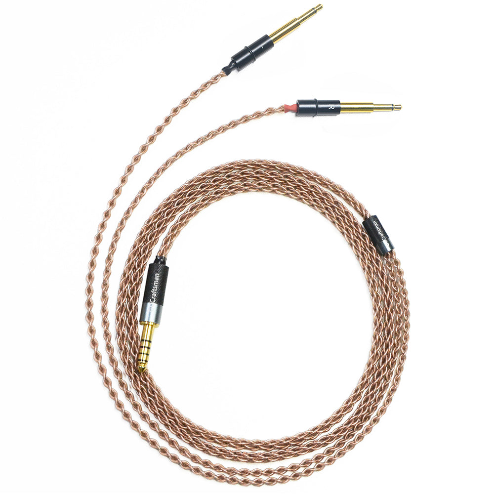 6N Single-Crystal Copper Headphone Upgrade Cable for MEZE LIRIC 2, POET, 109 PRO, 105 SILVA, 105 AER, STRADA, 99 Classics, 99 Neo, 99 Noir