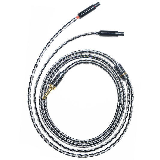 7N Single Crystal Silver&Copper Hybrid Braided Headphone Upgrade Cable for SENNHEISER HD 800, HD 800 S, HD 820