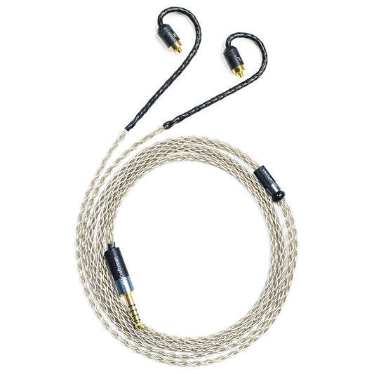 6N Single-Crystal Silver IEM Upgrade Cable for Sony IER-M7, IER-M9, IER-Z1R