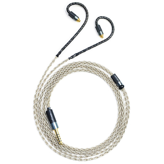 6N Single-Crystal Silver IEM Upgrade Cable for AKG N30, N40, N5005