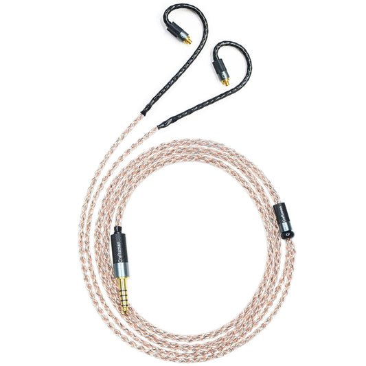 5N Oxygen-Free Copper and Graphene Hybrid-Braided IEM Upgrade Cable for SENNHEISER IE200, IE300, IE600, IE900