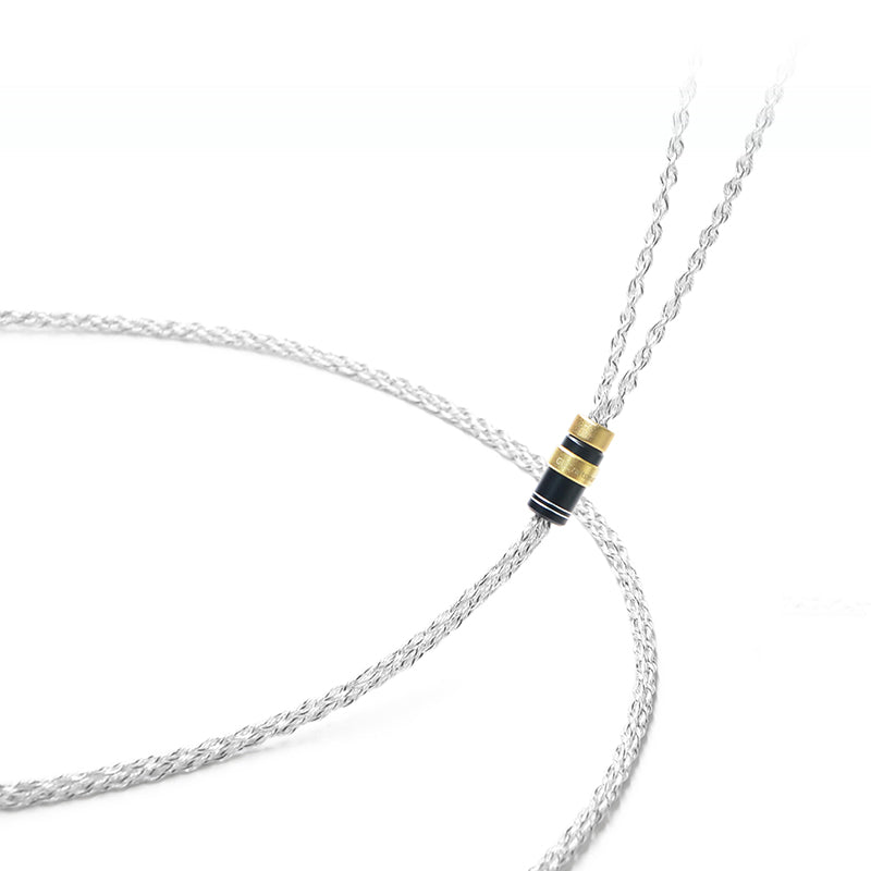 6N Single-Crystal Silver and Graphene Hybrid-Braided Headphone Upgrade Cable for Focal Utopia