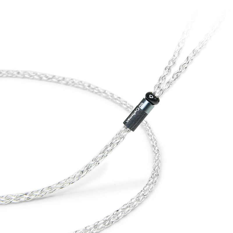 0.78mm 2-Pin 5N Silver-Plated Oxygen-Free Copper and Graphene Hybrid-Braided IEM Upgrade Cable for 64 Audio Solo, U4s, Volur, U12t, U18t, Vision Ears VE2, VE3.2, VE4.2, VE5, VE6, Astell&Kern STELLA, LUNA, XIO, NOVUS, AURA, ODYSSEY, Diana, Empire Ears
