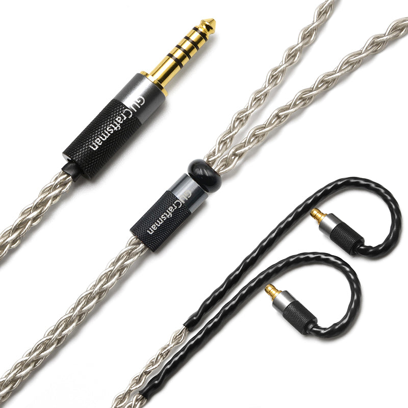 6N Single-Crystal Silver IEM Upgrade Cable for SENNHEISER IE500Pro, IE400Pro, IE100Pro