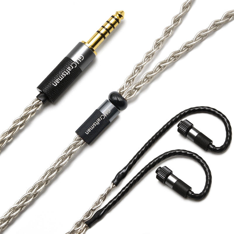 6N Single-Crystal Silver IEM Upgrade Cable for Astell&Kern LAYLA II, ROXANNE II, ANGIE II, ROSIE, LAYLA, ANGIE, AKRO3
