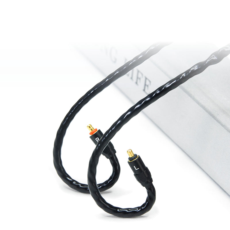 5N Silver-Plated Oxygen-Free Copper and Graphene Hybrid-Braided IEM Upgrade Cable for Westone Pro X10, Pro X20, Pro X30, Pro X50, MACH10, MACH20, MACH30, MACH40, MACH50, MACH60, MACH70, MACH80