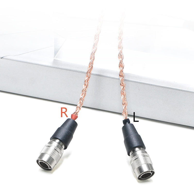 6N Single-Crystal Copper and Graphene Hybrid-Braided Headphone Upgrade Cable for Dan Clark Aeon 2, AEON 2 Noire, AEON RT, STEALTH, EXPANSE, E3, NOIRE X, NOIRE XO, Aeon 2 Closed, ETHER C Flow, ETHER 2