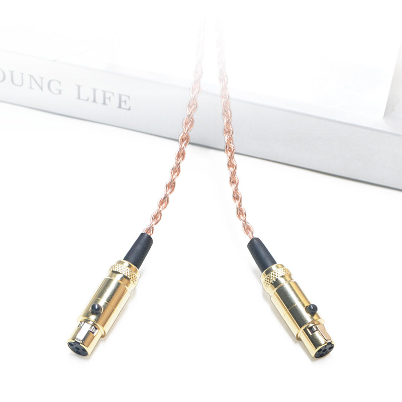 6N Single-Crystal Copper and Graphene Hybrid-Braided Headphone Upgrade Cable for Audeze LCD-X, LCD-XC, LCD-2, LCD-3, LCD-5, LCD-MX4, MM-500, GRADO HP100 SE, Signature S750, Kennerton Thekk, Vali, MEZE EMPYREAN II, Elite