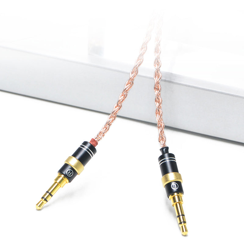 6N Single-Crystal Copper and Graphene Hybrid-Braided Headphone Upgrade Cable for HIFIMAN HE1000SE, HE1000 V2, ARYA, SUSVARA, HE6SE, HE600, SUNDARA, ISVARNA, SUSVARA UNVEILED, ARYA UNVEILED