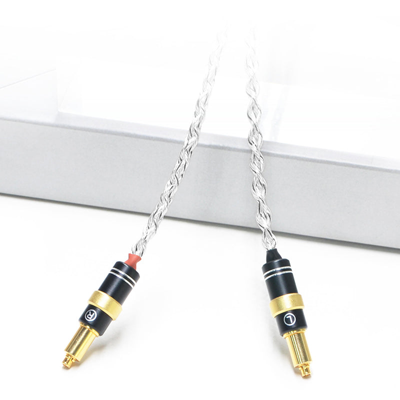 6N Single-Crystal Silver and Graphene Hybrid-Braided Headphone Upgrade Cable for Shure SRH1440, SRH1540, SRH1840