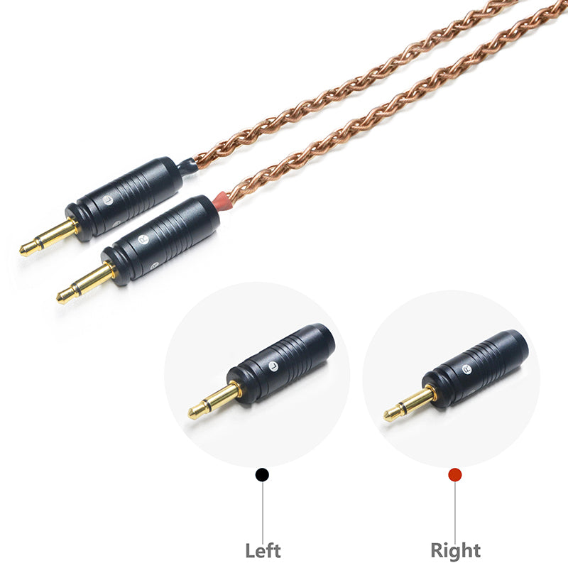6N Single-Crystal Copper Headphone Upgrade Cable for Focal Elegia, Clear, Stellia, Elear, ClearPro MG, Celestee, Radiance, Clear MG