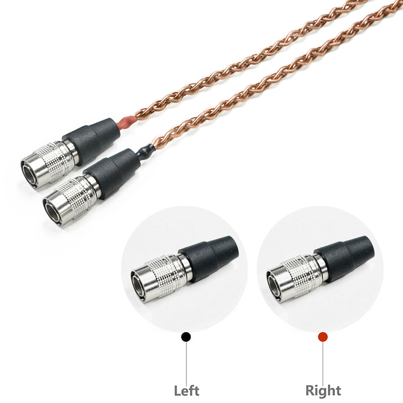 6N Single-Crystal Copper Headphone Upgrade Cable for Dan Clark Aeon 2, AEON 2 Noire, AEON RT, STEALTH, EXPANSE, E3, NOIRE X, NOIRE XO, Aeon 2 Closed, ETHER C Flow, ETHER 2