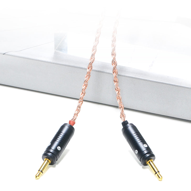 6N Single-Crystal Copper and Graphene Hybrid-Braided Headphone Upgrade Cable for Focal Elegia, Clear, Stellia, Elear, ClearPro MG, Celestee, Radiance, Clear MG