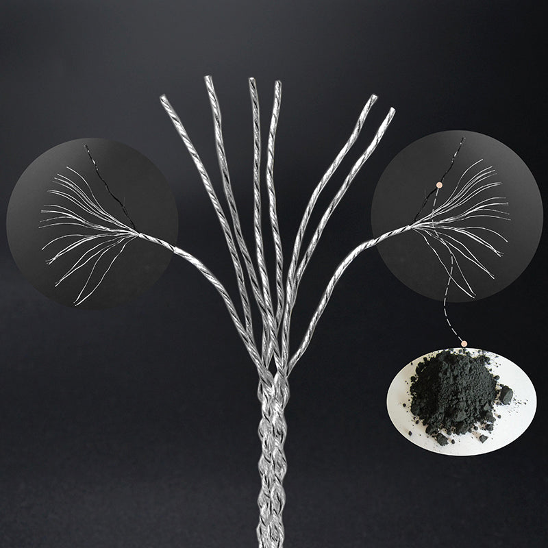 6N Single-Crystal Silver and Graphene Hybrid-Braided Headphone Upgrade Cable for Focal Utopia