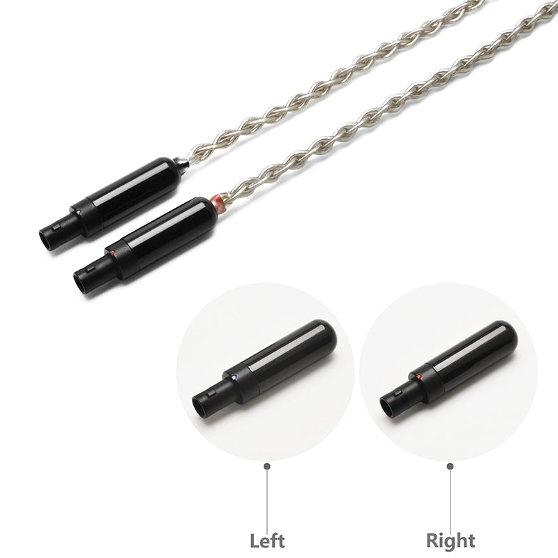 6N Single-Crystal Silver Headphone Upgrade Cable for SENNHEISER HD 800, HD 800 S, HD 820