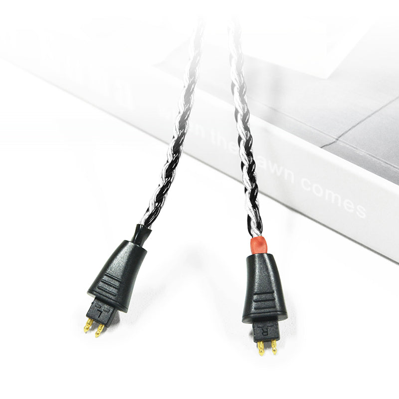 7N Single Crystal Silver&Copper Hybrid Braided Headphone Upgrade Cable for Fostex TH1100RP, TH1000RP, TH909, TH900mk2, TH808, TH616, TH610