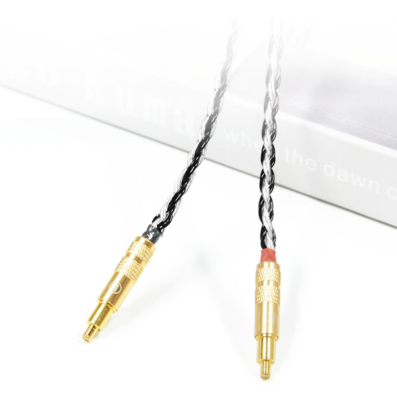 7N Single Crystal Silver&Copper Hybrid Braided Headphone Upgrade Cable for HIFIMAN HE1000SE, HE1000 V2, ARYA, SUSVARA, HE6SE, HE600, SUNDARA, ISVARNA, SUSVARA UNVEILED, ARYA UNVEILED