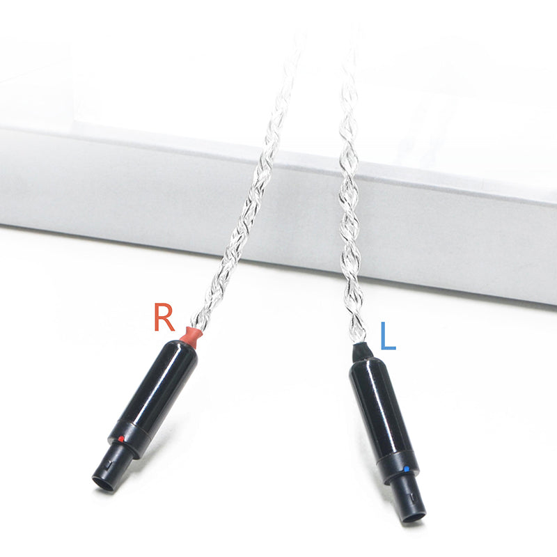 6N Single-Crystal Silver and Graphene Hybrid-Braided Headphone Upgrade Cable for SENNHEISER HD 800, HD 800 S, HD 820