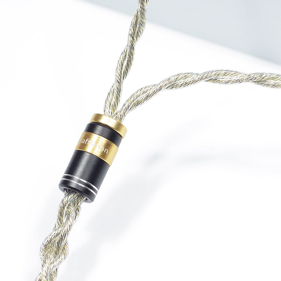 SAMURAI-serien: Flettet IEM Upgrade-kabel i hybrid af sjældne jordarters kobber og sølv-kobber-legering