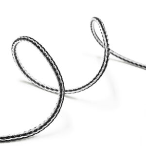 7N Single-Crystal Silver and Copper Hybrid-Braided Cable