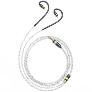 6N Single-Crystal Silver and Graphene Hybrid-Braided IEM Upgrade Cable for SENNHEISER IE200, IE300, IE600, IE900