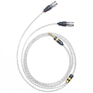 6N Single-Crystal Silver and Graphene Hybrid-Braided Headphone Upgrade Cable for Dan Clark Aeon 2, AEON 2 Noire, AEON RT, STEALTH, EXPANSE, E3, NOIRE X, NOIRE XO, Aeon 2 Closed, ETHER C Flow, ETHER 2