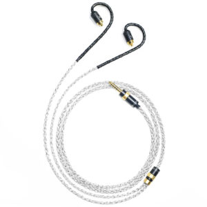 6N Single-Crystal Silver and Graphene Hybrid-Braided IEM Upgrade Cable for Sony IER-M7, IER-M9, IER-Z1R