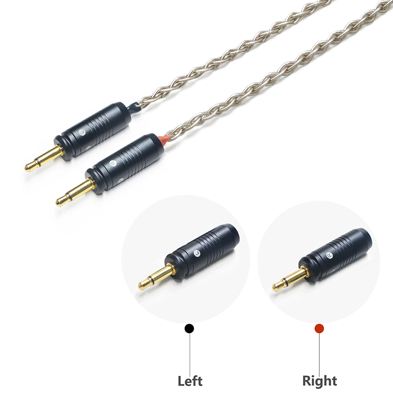 6N Single-Crystal Silver Headphone Upgrade Cable for Focal Elegia, Clear, Stellia, Elear, ClearPro MG, Celestee, Radiance, Clear MG - Image 2