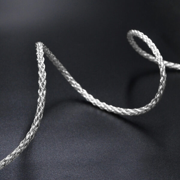 6N Single-Crystal Silver and Graphene Hybrid-Braided Headphone