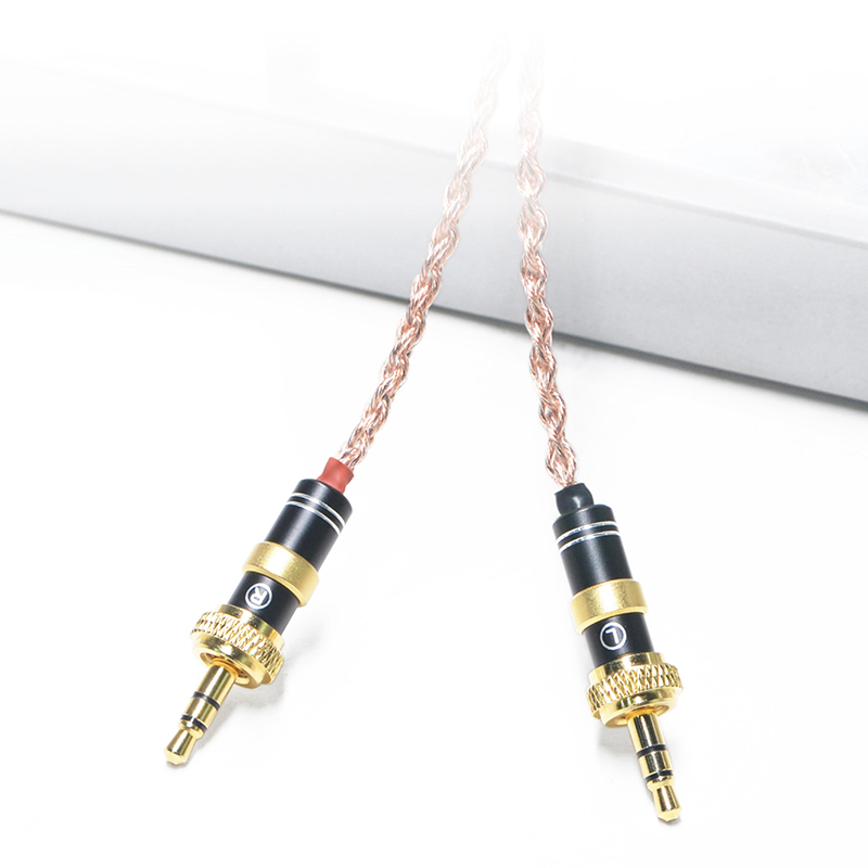 6N Single-Crystal Copper and Graphene Hybrid-Braided Headphone Upgrade Cable for Sony MDR-Z7, MDR-Z7M2, MDR-Z1R - Imagem 2