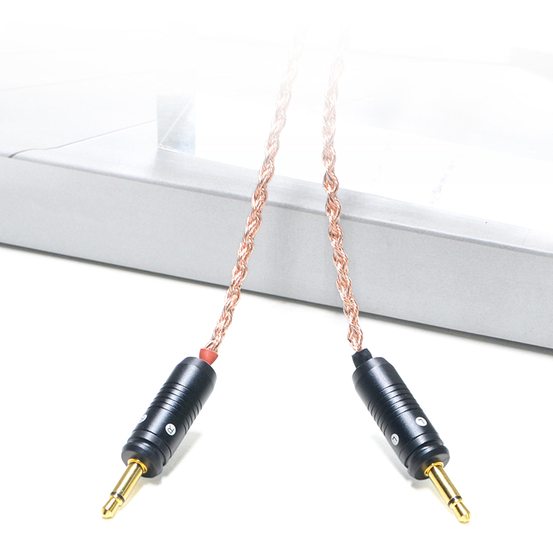 6N Single-Crystal Copper and Graphene Hybrid-Braided Headphone Upgrade Cable for Focal Elegia, Clear, Stellia, Elear, ClearPro MG, Celestee, Radiance, Clear MG - Image 2