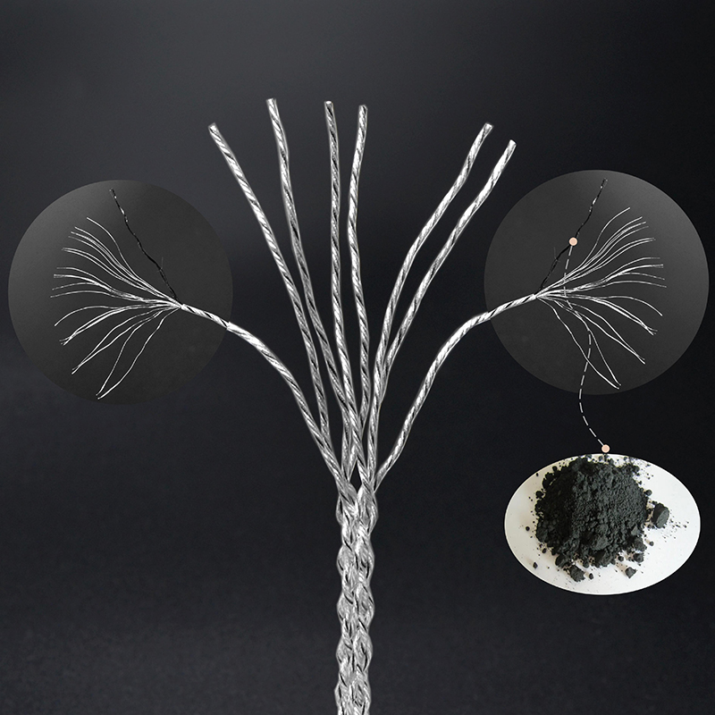IPX Connector 6N Single-Crystal Silver and Graphene Hybrid-Braided IEM Upgrade Cable for Ultimate Ears UE250, UE350, UE150, UE PREMIER PRO, UE LIVE PRO, UE18+PRO, UE RR+ PRO, UE6+ PRO, 64 Audio Aspire 1/2/3/4 - Image 5
